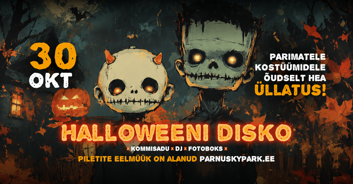HALLOWEENI DISKO SKYPARKIS! 👻